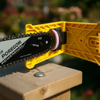 Ultra-Fast Precision Tool-Free Chainsaw Sharpener (Fits 14–20 In)