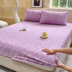 Ultra-Plush Velvet Sherpa Sheet Set (Deep-Pocket)
