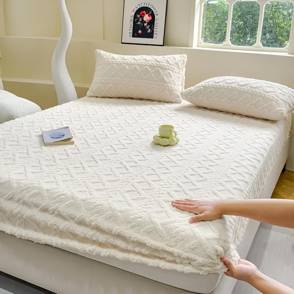 Ultra-Plush Velvet Sherpa Sheet Set (Deep-Pocket)