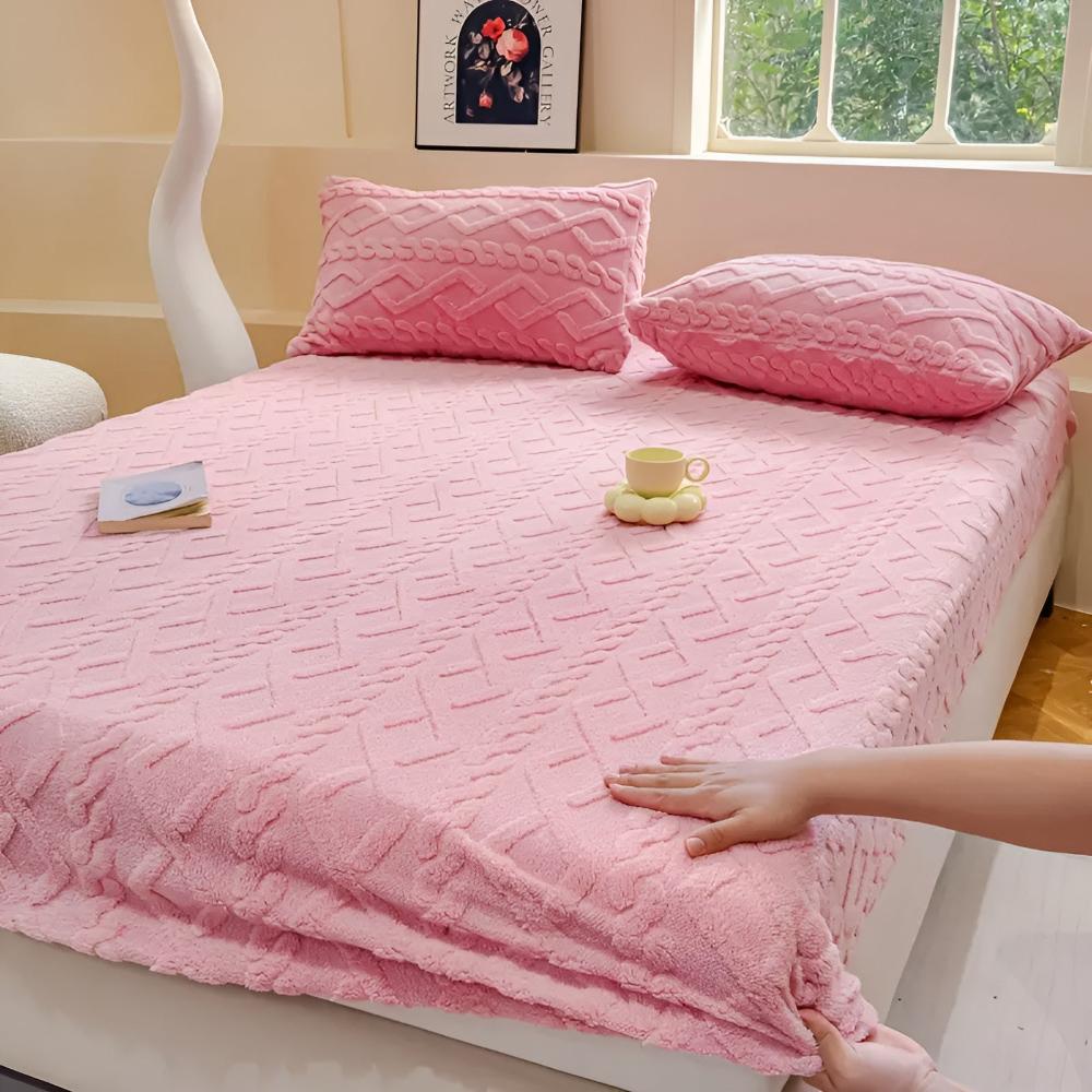 Ultra-Plush Velvet Sherpa Sheet Set (Deep-Pocket)