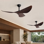 Ultra-Quiet DC Motor & Reversible Blades Ceiling Fan (Flush Mount)