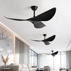 Ultra-Quiet DC Motor & Reversible Blades Ceiling Fan (Flush Mount)