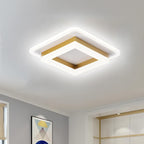 Ultra-Slim Dimmable 3-Color LED Flush Mount Ceiling Light