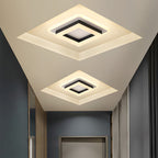 Ultra-Slim Dimmable 3-Color LED Flush Mount Ceiling Light