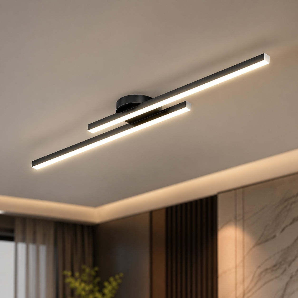 Ultra-Slim Integrated LED Flush Mount Ceiling Light