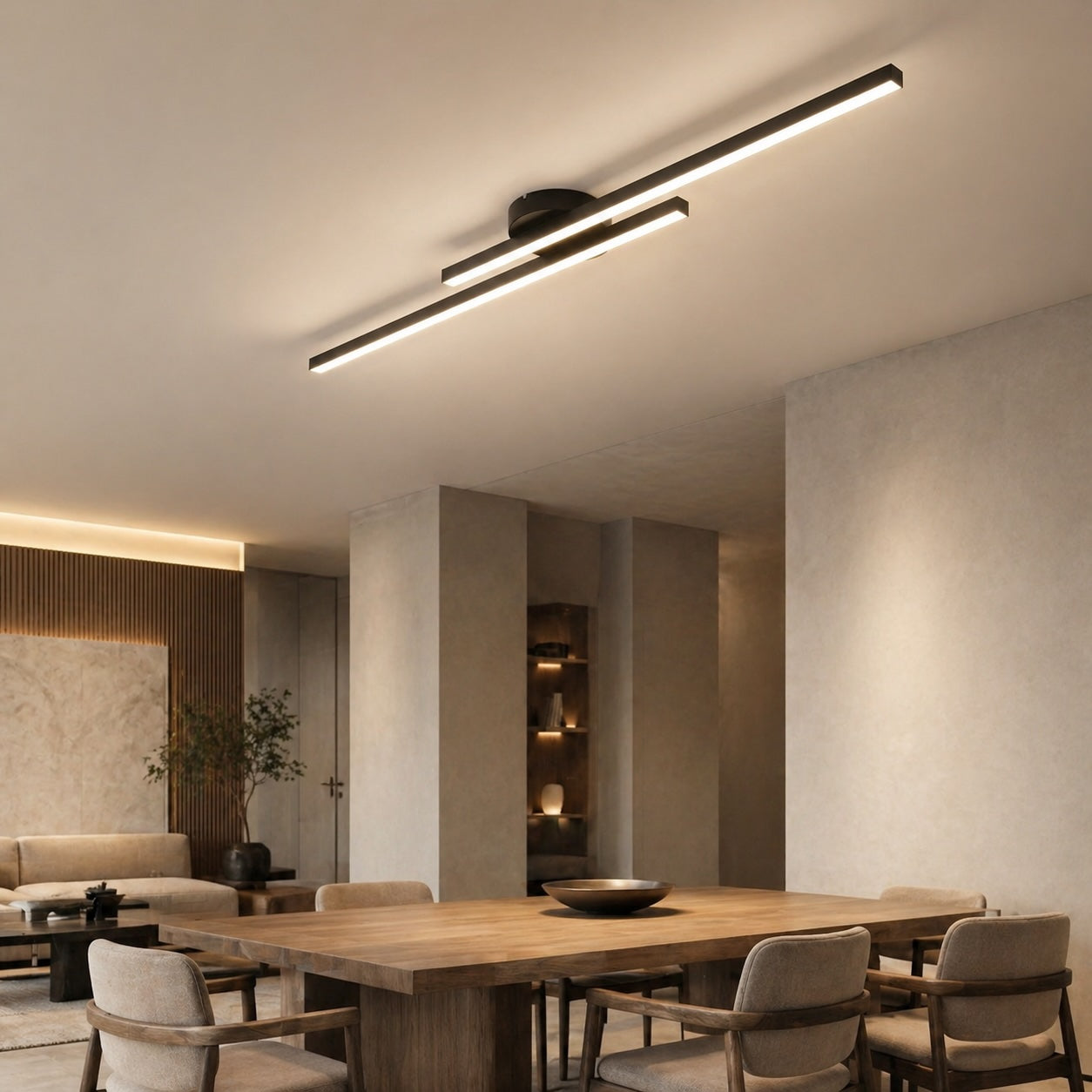 Ultra-Slim Integrated LED Flush Mount Ceiling Light