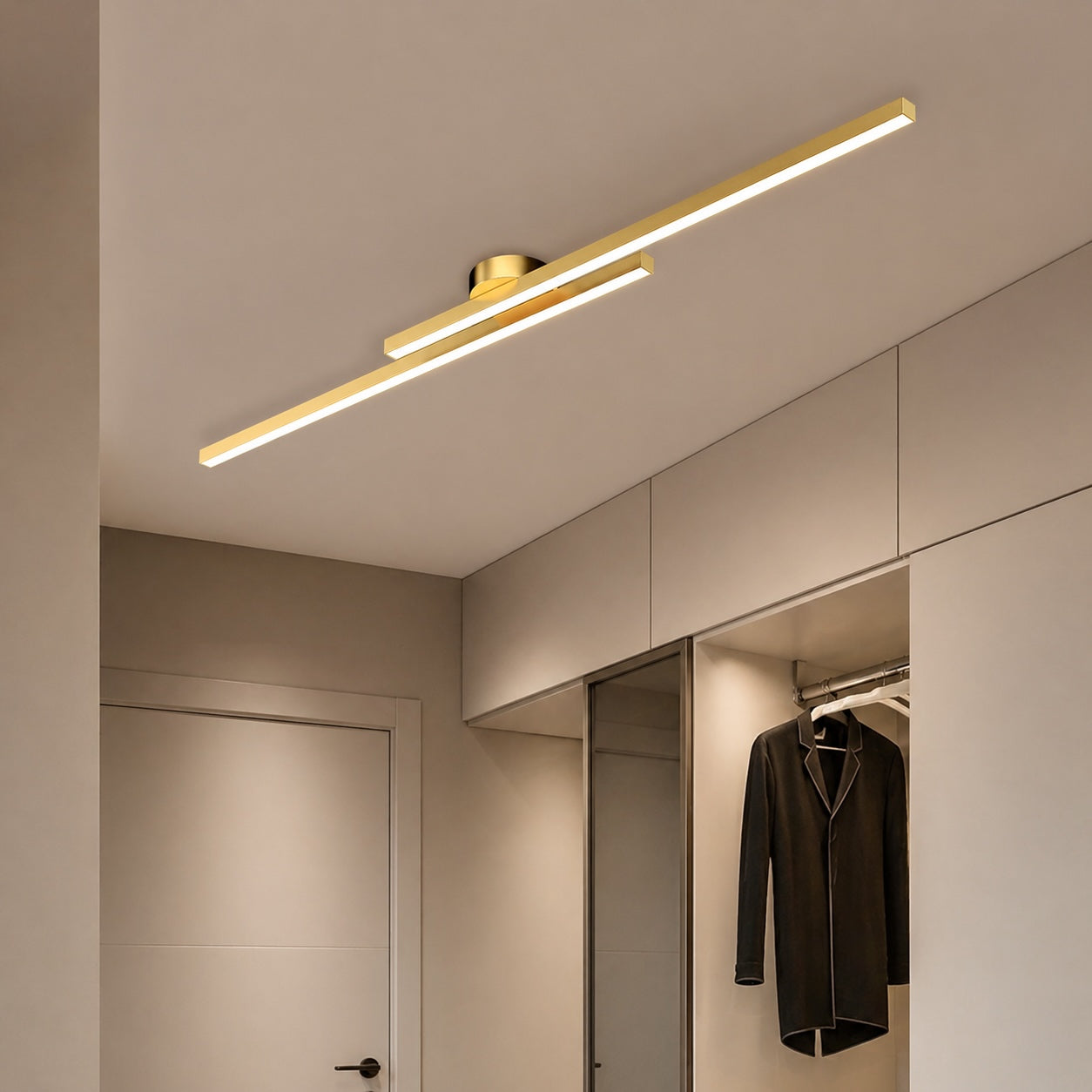 Ultra-Slim Integrated LED Flush Mount Ceiling Light