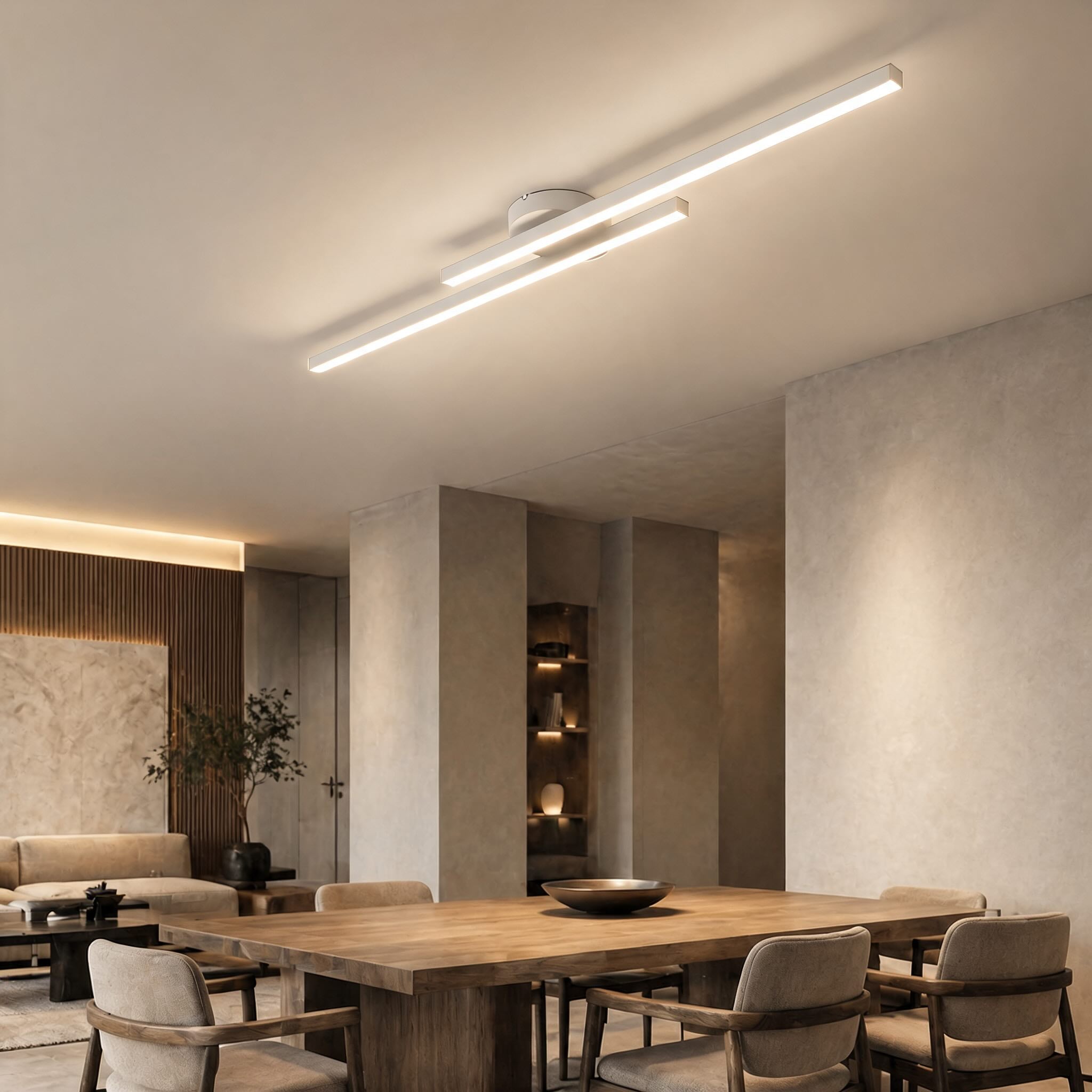 Ultra-Slim Integrated LED Flush Mount Ceiling Light