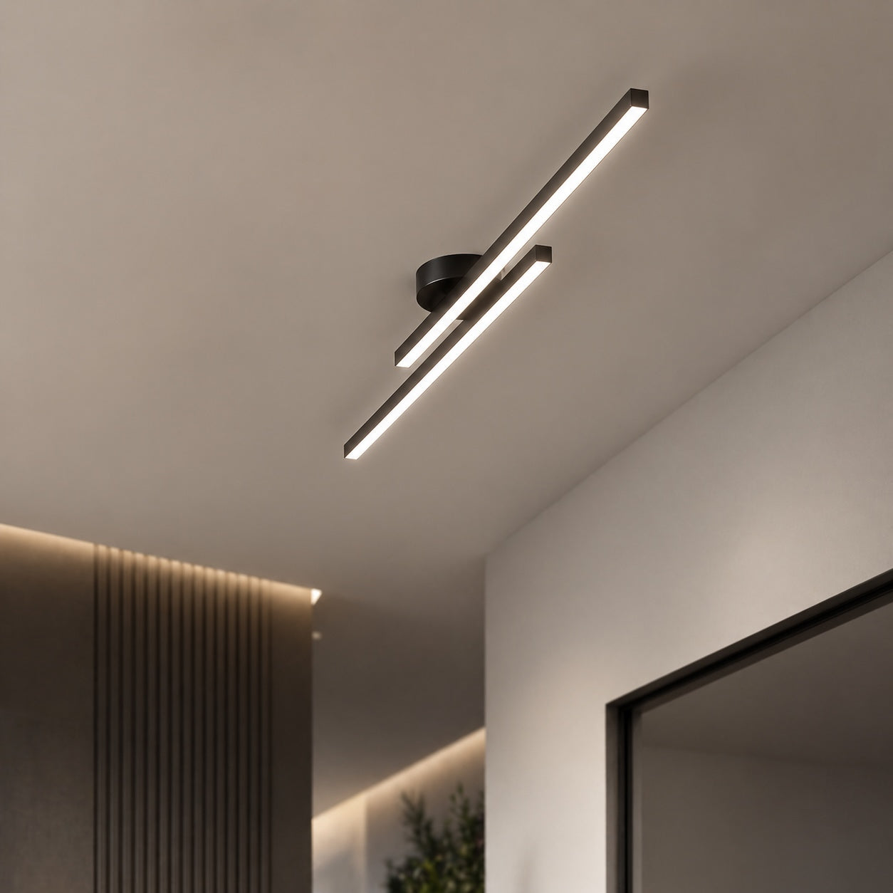 Ultra-Slim Integrated LED Flush Mount Ceiling Light