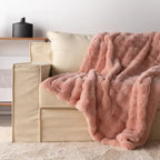 Ultra-Soft Double-Lined Faux-Fur Throw Blanket