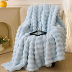 Ultra-Soft Double-Lined Faux-Fur Throw Blanket