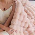 Ultra-Soft Double-Lined Faux-Fur Throw Blanket