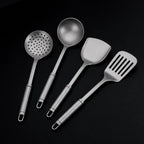 Ultralight Heat-Resistant Titanium Utensil Set (4-Piece)
