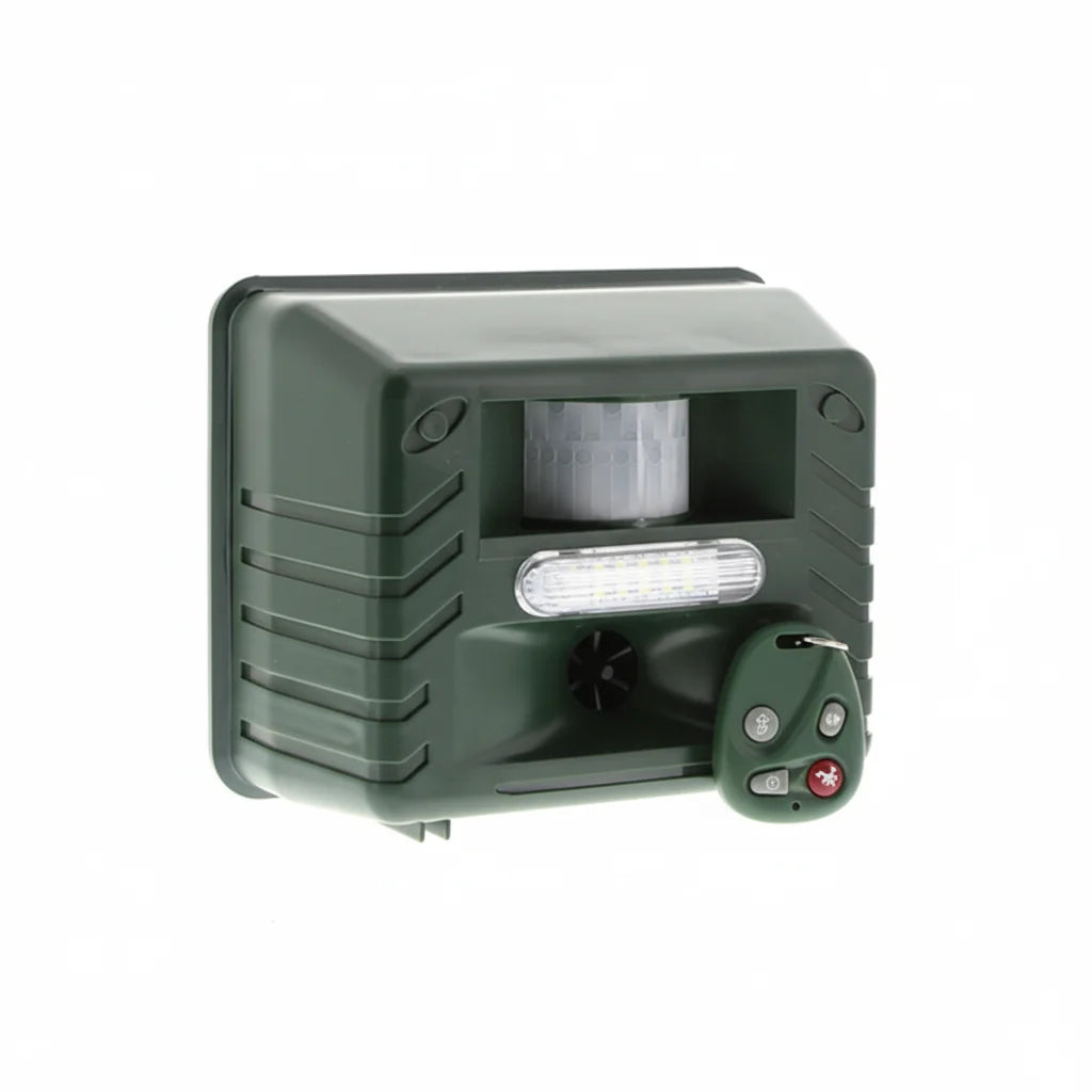Ultrasonic Bird Repeller Weatherproof Solar & Battery Powered
