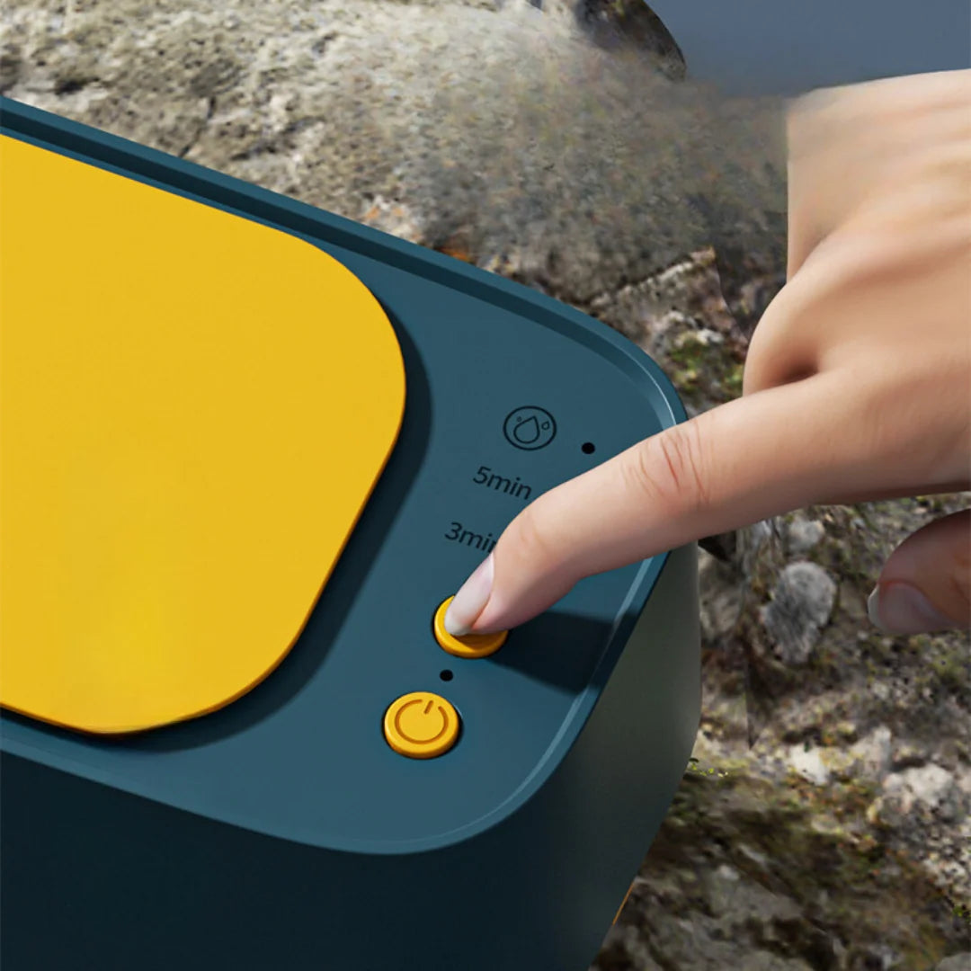 Ultrasonic Cleaner 40kHz Chemical-Free Jewelry & Glasses
