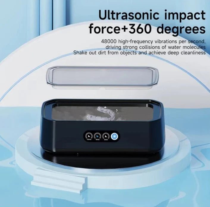 Ultrasonic Cleaner 49 kHz 650ml Stainless Steel Tank
