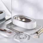 Ultrasonic Cleaner Portable 45kHz Stainless Steel Tank