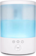 Ultrasonic Humidifier Whisper-Quiet 24-Hour Runtime Aromatherapy Tray