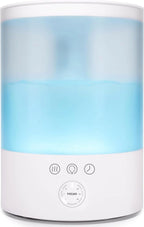 Ultrasonic Humidifier Whisper-Quiet 24-Hour Runtime Aromatherapy Tray