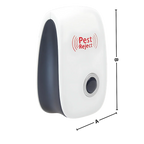 Ultrasonic Pest Repeller 1,615 Sq Ft Coverage Pet-Safe Energy-Efficient