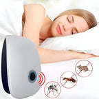 Ultrasonic Pest Repeller Chemical-Free Plug-In Covers 1,076 Sq Ft
