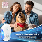 Ultrasonic Pest Repeller Dual-Frequency Plug-In 1600 Sq Ft