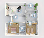 Ultrasonic Pest Repeller Electromagnetic Pet-Safe 430 Sq Ft Coverage