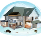 Ultrasonic Pest Repeller Electromagnetic Pet-Safe 430 Sq Ft Coverage