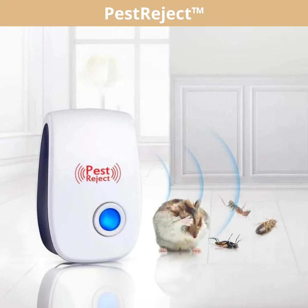 Ultrasonic Pest Repeller Plug-In Chemical-Free 431 Sq Ft
