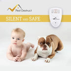 Ultrasonic Pest Repeller Plug-In Inaudible 800 Sq Ft