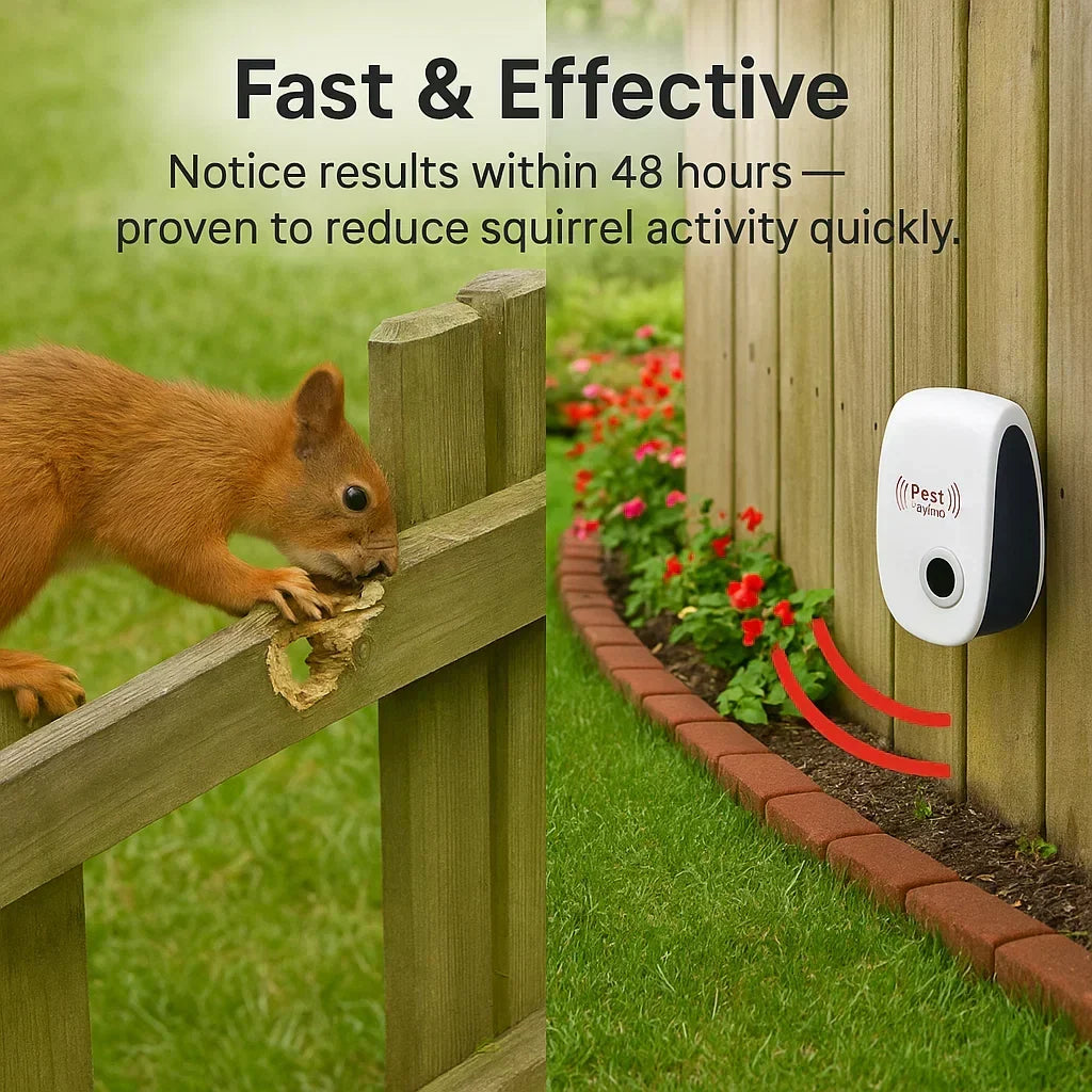 Ultrasonic Pest Repeller Silent Up To 8,611 Sq Ft