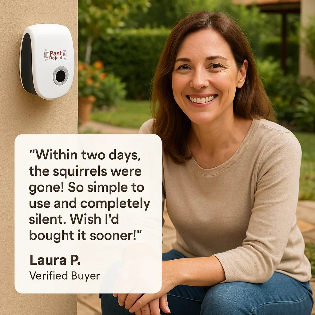 Ultrasonic Pest Repeller Silent Up To 8,611 Sq Ft
