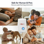 Ultrasonic Pest Repeller Silent Up To 8,611 Sq Ft