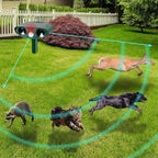 Ultrasonic Pest Repeller Solar-Powered Motion-Activated Pet-Safe