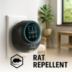 Ultrasonic Rodent Repeller Plug-In Silent 3,200 Sq Ft