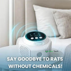 Ultrasonic Rodent Repeller Plug-In Silent 3,200 Sq Ft
