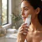 Ultrasonic Skin Scrubber Rechargeable Deep Cleansing & Serum Infusion
