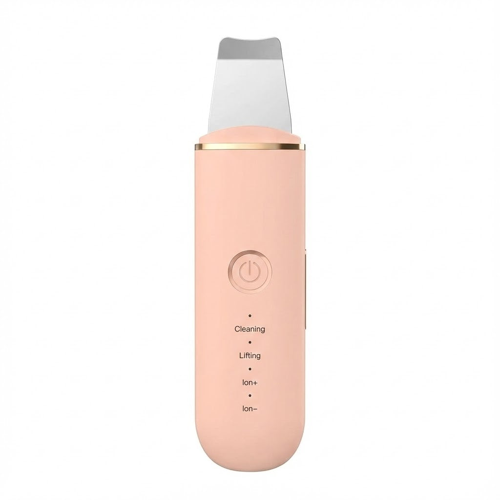 Ultrasonic Skin Scrubber Rechargeable Deep Cleansing & Serum Infusion