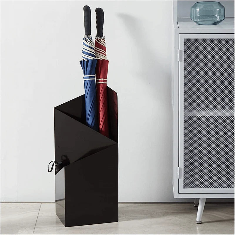 Umbrella Stand Scandinavian Metal Removable Drip Tray