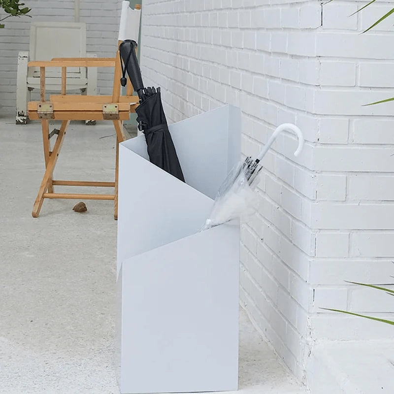 Umbrella Stand Scandinavian Metal Removable Drip Tray