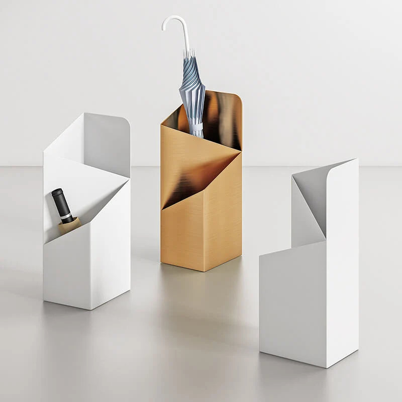Umbrella Stand Scandinavian Metal Removable Drip Tray