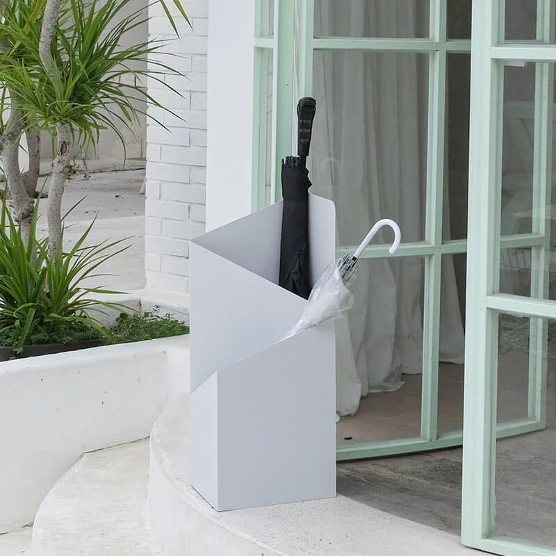 Umbrella Stand Scandinavian Metal Removable Drip Tray