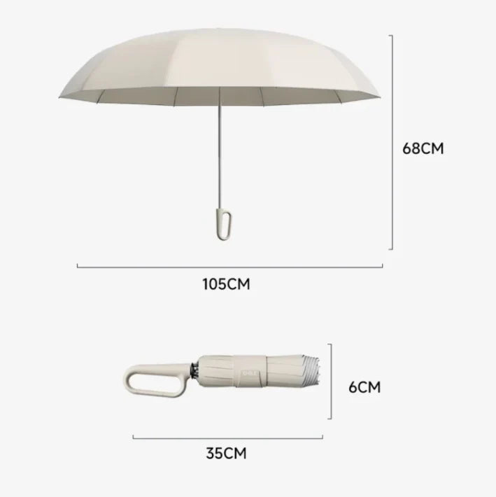 Umbrella Stormproof Compact Reflective Edge