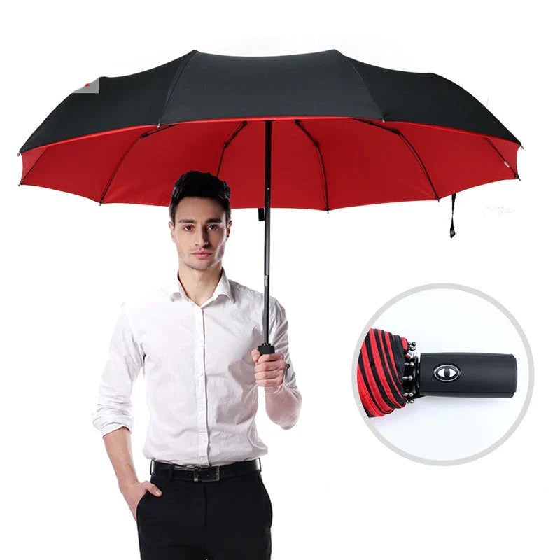 Umbrella Wind-Resistant Foldable Water-Repellent