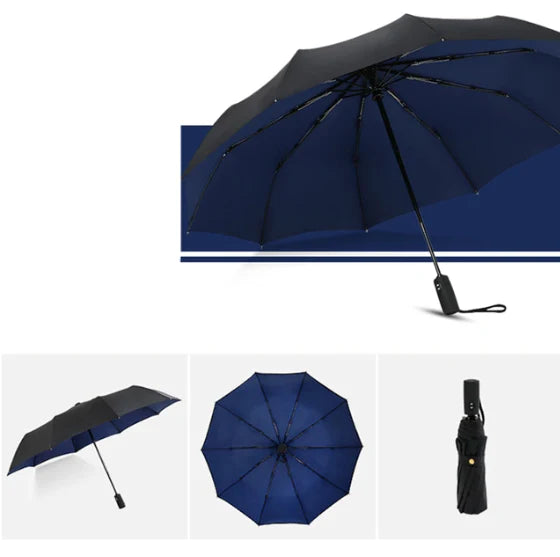 Umbrella Wind-Resistant Foldable Water-Repellent