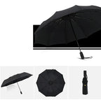 Umbrella Wind-Resistant Foldable Water-Repellent