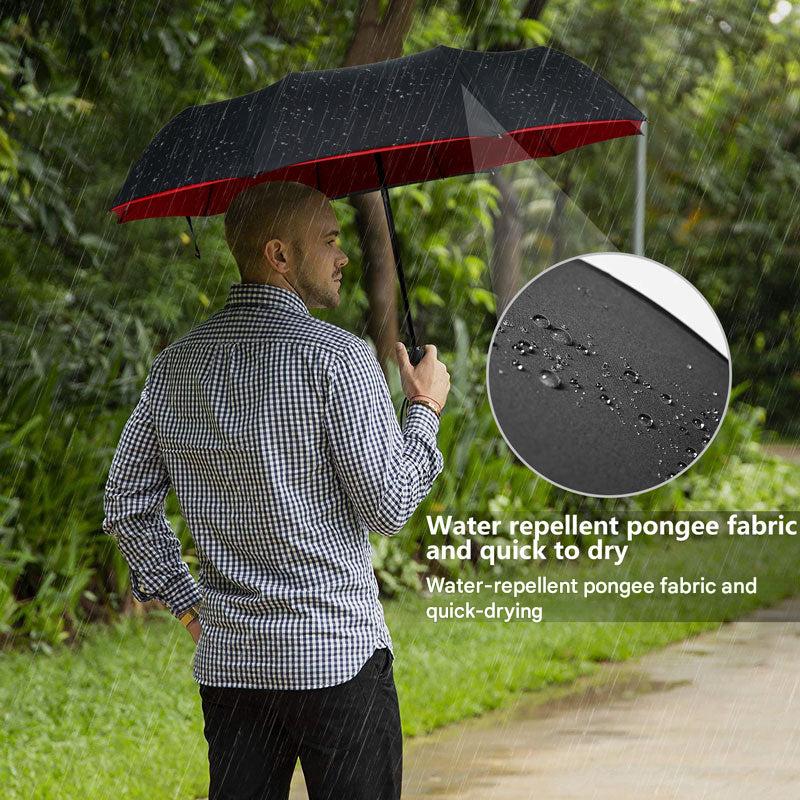 Umbrella Wind-Resistant Foldable Water-Repellent