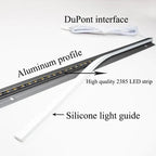 Under-Cabinet LED Light Bar 45-Degree Aluminum Cut-To-Length