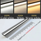 Under-Cabinet LED Light Bar 45-Degree Aluminum Cut-To-Length