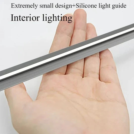 Under-Cabinet LED Light Bar 45-Degree Aluminum Cut-To-Length